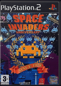 Space Invaders Anniversary JP Playstation 2 JP box art